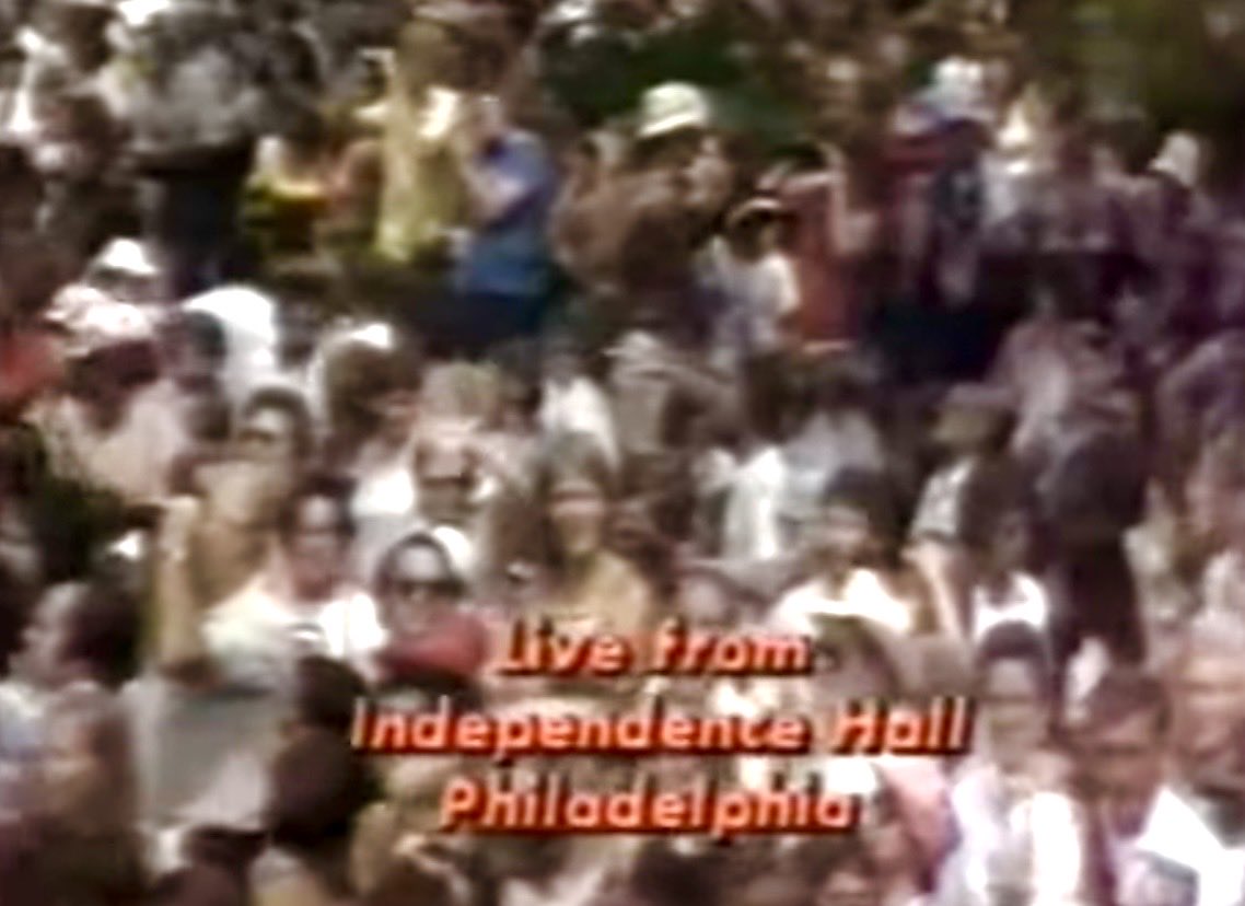 BeschlossDC's tweet photo. Video:   Bicentennial--July 4, 1976--ABC live coverage, one hour:
https://t.co/7bJP8oGCC8 https://t.co/l5Cs3WzhtJ