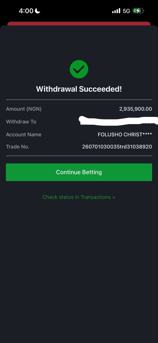 FoluboiNg's tweet photo. Make I thank Sportybet for giving us our daily breads https://t.co/saNTDX3F4m