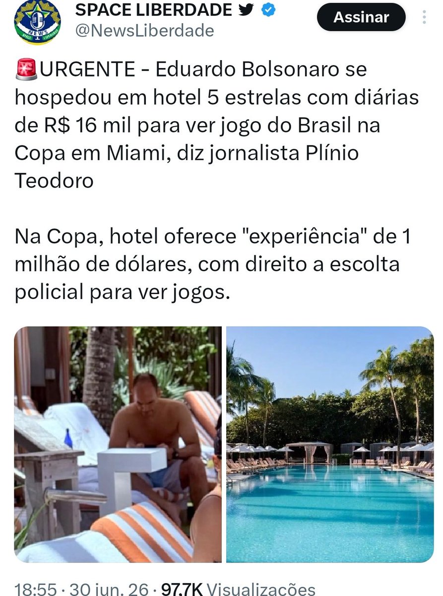 Rodrigo05590745's tweet photo. Aguardando o nome do hotel e o valor da diária onde o Bezerro de Ouro está hospedado nos EUA. 
@NewsLiberdade https://t.co/IuT9HlHabk