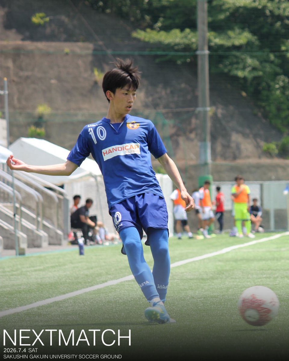 R260349766's tweet photo. 【U-22C NEXTMATCH】

🏆インディペンデンスリーグ2026【関東】2部Cブロック
🆚作新学院大学U22B
🏟️作新学院大学サッカーグラウンド
🗓️7.4（土）
⏰14:00kickoff

#国際武道大学 #国際武道大学サッカー部 https://t.co/sbmwoxtRbQ