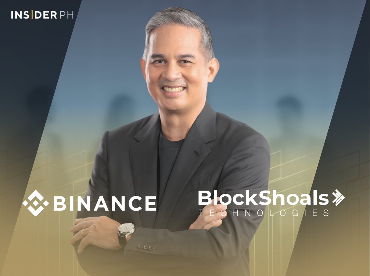 miguelrcamus's tweet photo. EXCLUSIVE | Former PLDT CEO Al Panlilio joins Binance partner BlockShoals as chair
-----
Former PLDT CEO and Maya Bank chair Al Panlilio has been named chair of Binance’s Philippine partner, BlockShoals. https://t.co/zAfncLCFJX