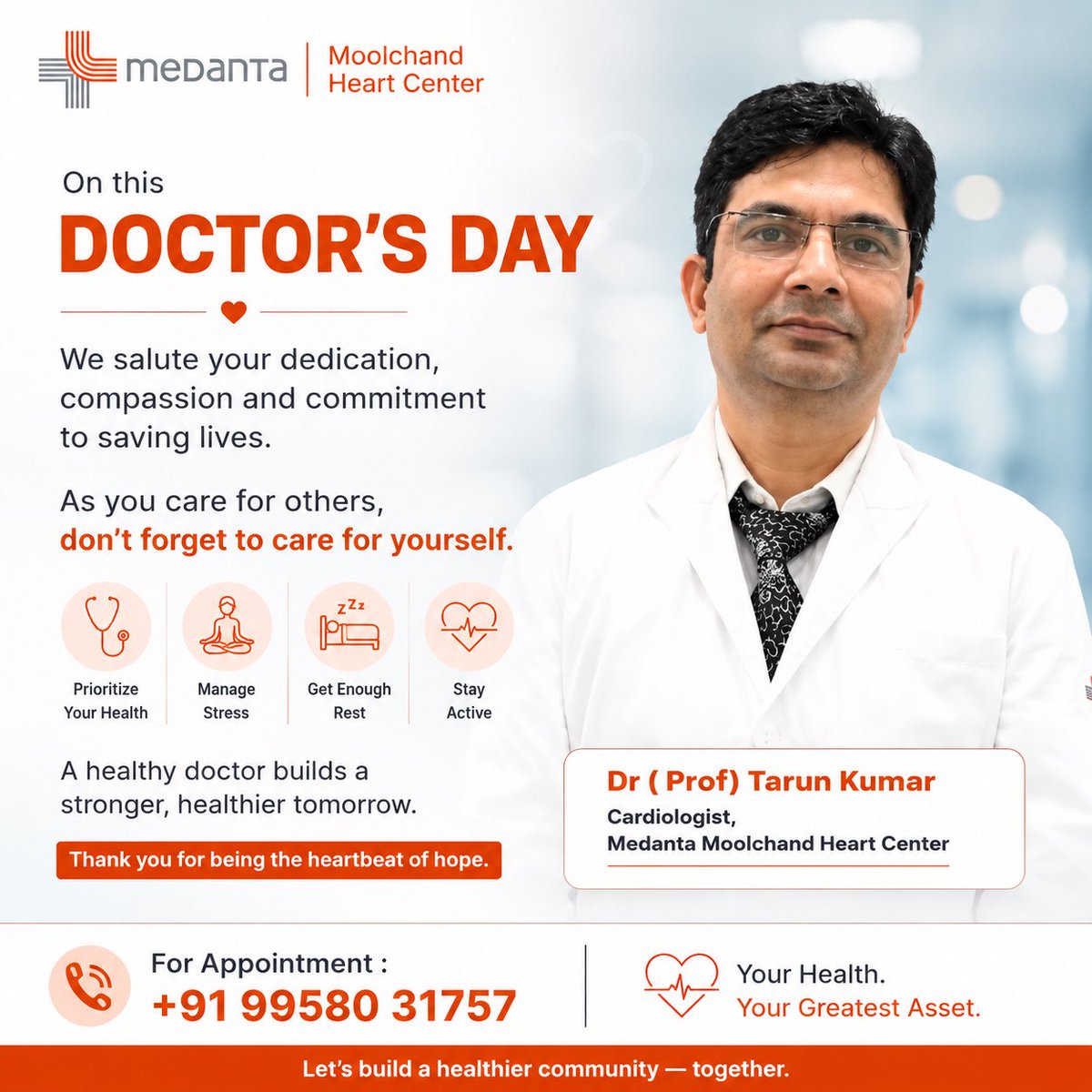 drtarunkumar24's tweet photo. Happy Doctor’s Day https://t.co/9In5sTFXII