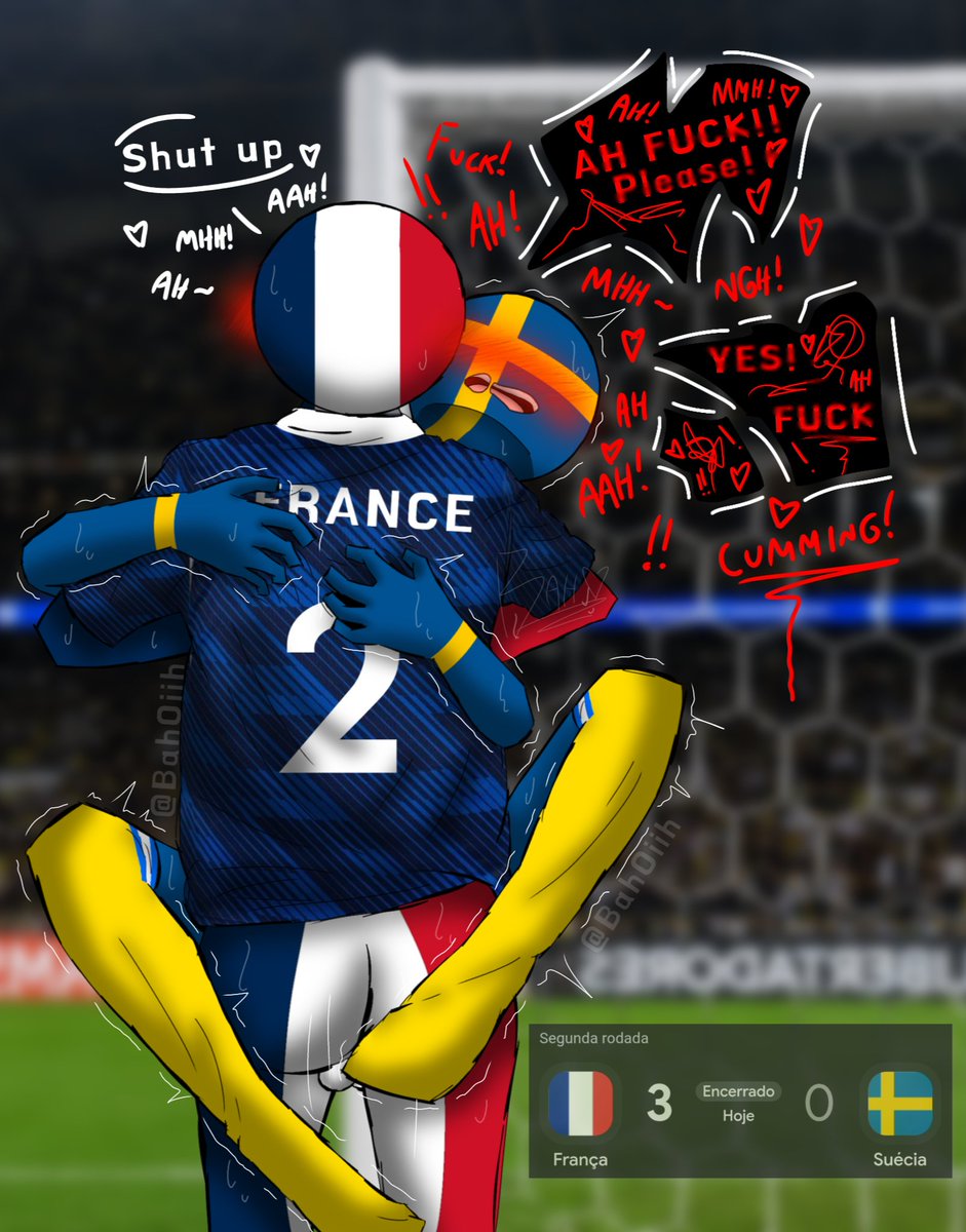 BahOiih's tweet photo. π«π· FranΓ§a x SuΓ©cia πΈπͺ
#countryhumans #countryhumansfrance #countryhumanssweden #countryhumansweden #france #sweden #countryhumansworldcup #WorldCup2026 #FIFAWorldCup #fifa26 #countryhumansnsfw #nsfw #worldcup #yaoi https://t.co/7Dr5l8z4Ev