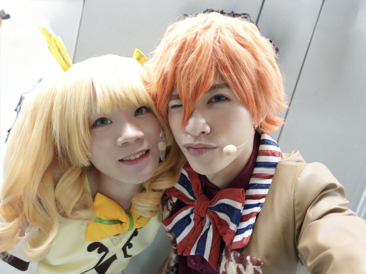Asahi_Amano's tweet photo. 舞台アイ★チュウ ファイナルライブ
「LIVE!!!!!!アイ★チュウ〜étoile éternelle〜」
思い出大放出スペシャル④
激カワ集団POP'N STAR＆
息の揃い方レベチな双子ユニットお兄ちゃん達Twinkle Bel

銀河くんとは初めましてだったけどアイチュウキャストで唯一の同い歳でめっちゃ仲良くなれてほんまにもっと前から共演したかったって話したり、
朝陽くんは稽古の時も本番中も常に努力してて可愛らしくてほっとけないし、僕だけのアンサーと一番星とBrand New Dayとか全体曲は俺たち初めての多くてずっと一緒に練習したね！
曜くんはGrandMasterの時からめーっちゃお世話なってるし、またサウナ行きましょーね！あと綺麗すぎます！
こうだいくんもGrandMasterの時からほんまに相談乗って頂けたり、楽屋では構ってくれたり大好きです！流行語大賞はロケットランチャー！🚀
かずきくんは初めましてだったけどいーっぱいお話してくれたの！🎮リベンジさせてください！絶対！絶対に！

#舞台アイチュウ #アイチュウ