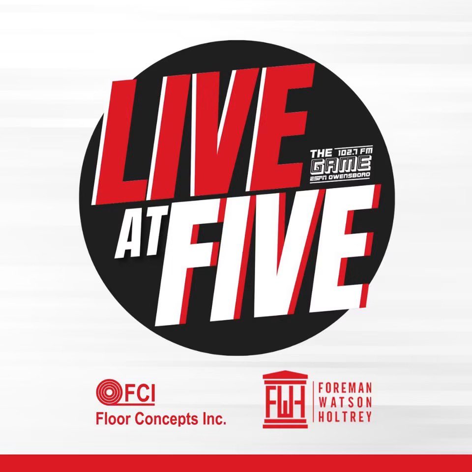 CalebFarkas's tweet photo. ๐ฆ
@OhioCountyHSFB fans ๐ง to #LiveatFive tmrw on @1027TheGame! @BrentHolsclaw interview at 5p & Iโll join @coachevans1973 & @StephenATurner for the show!
๐ง๐๐โฌ๏ธ
๐ American Legion
โฐ 5pm
๐ป 102.7 FM
๐ป https://t.co/Ce4yNWJ3zE
๐ฑ Owensboro Radio App
๐บ https://t.co/EuV5ppJMOz https://t.co/1NMsdHy4Eh