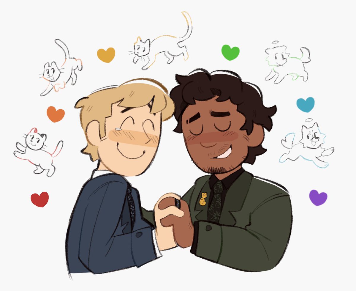 EndenAgolor's tweet photo. I made this post last year having no idea that by next pride month, we'd both finally be married. It's amazing how much can change in such a short amount of time. I'm so happy, and I can't wait to spend my life with him. 

#HappyPrideMonth everyone 🏳️‍🌈 https://t.co/iKN0dhEEo8