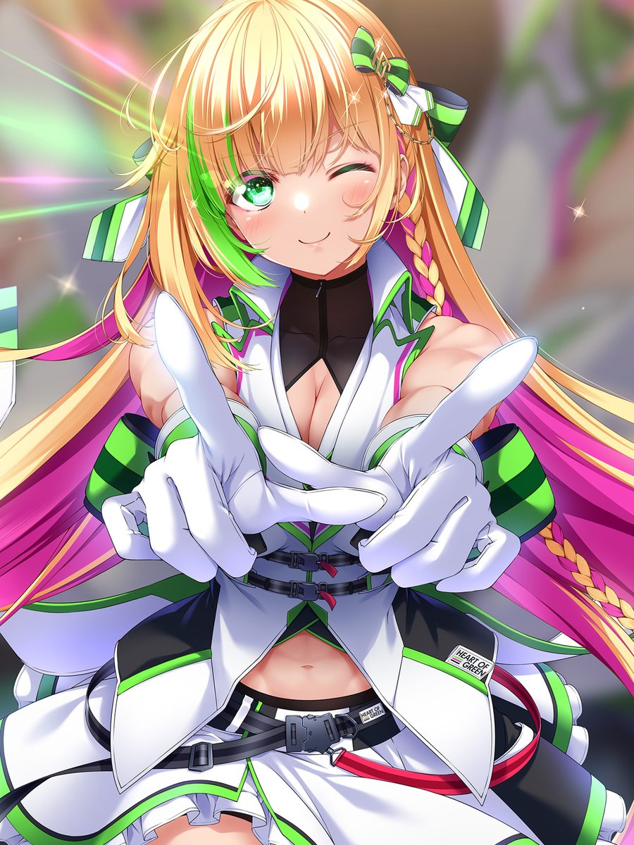 緑色の心臓 tweet media
