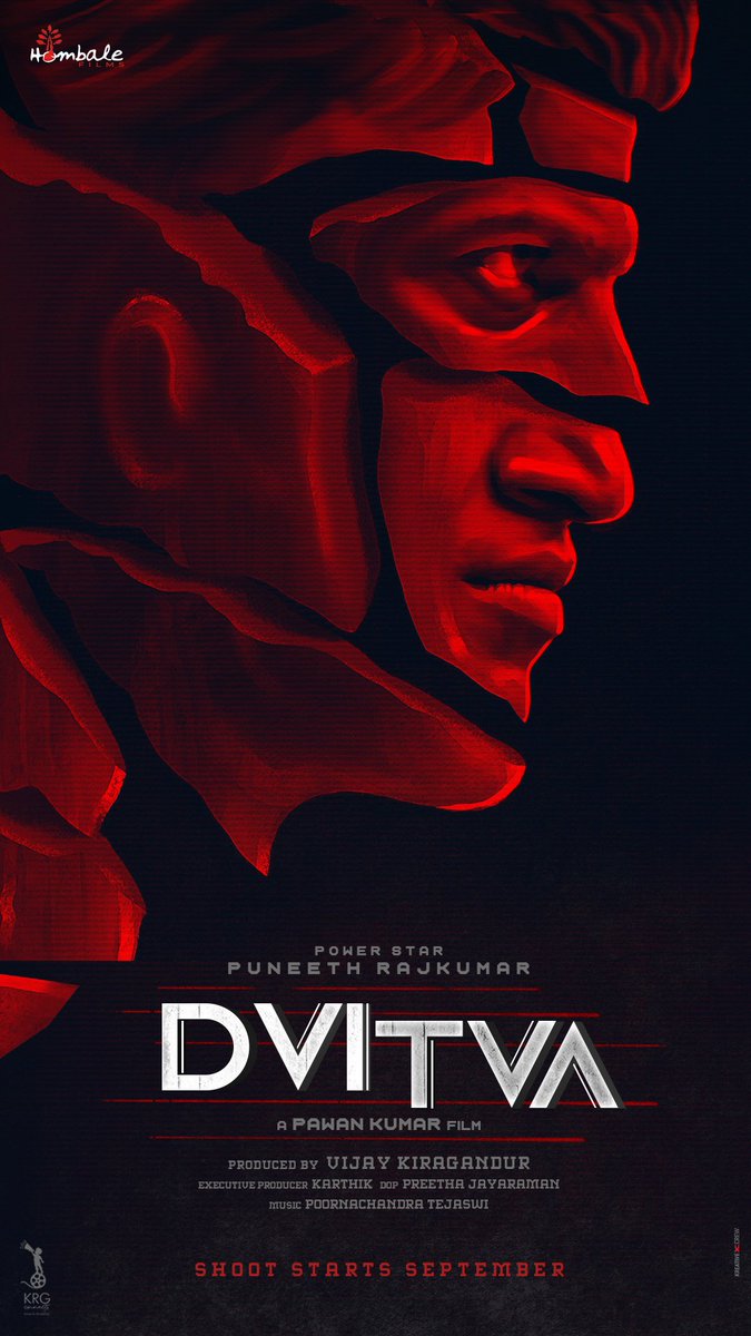 PuneethFC_17's tweet photo. On this day exactly 5 years ago. Dvitva poster was released.💔

@PuneethRajkumar @trishtrashers @pawanfilms @hombalefilms 

#Dvitva #PowerStar #PuneethRajkumar #DrPuneethRajkumar #PuneethFC https://t.co/fSDhqQwWcH
