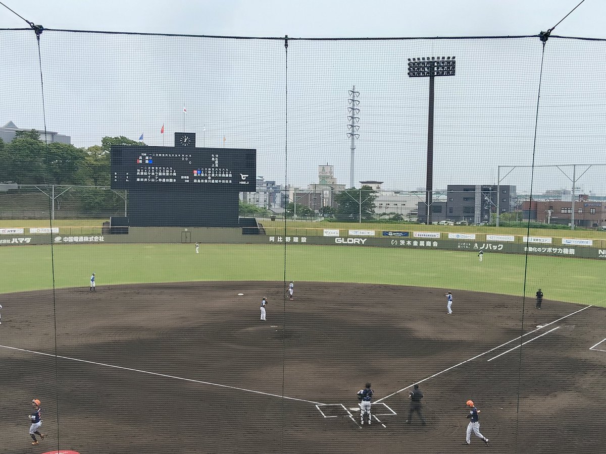 hidedondai's tweet photo. 独立リーグ24チーム目は姫路イーグレッターズ。屋根もあるウィンク球場で、雨模様ですが阪神園芸さんが整備担当。無双です
#姫路イーグレッターズ https://t.co/8Y9QpEnjaa