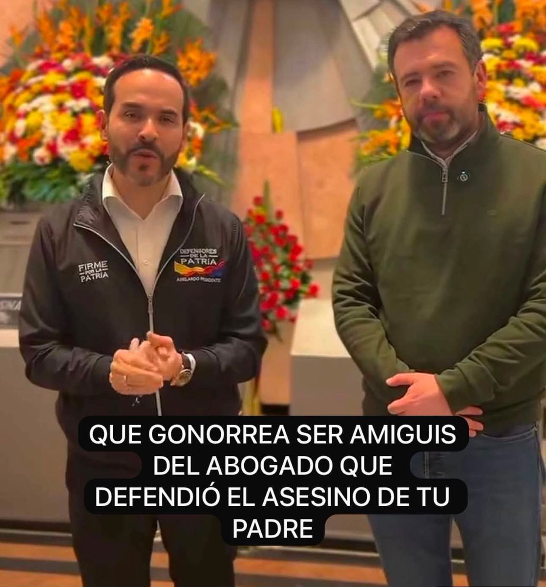 mimente_demente's tweet photo. @CarlosFGalan  el diablo los junta #delaespriellaesvotoperdido https://t.co/Ueq1AdLDHb
