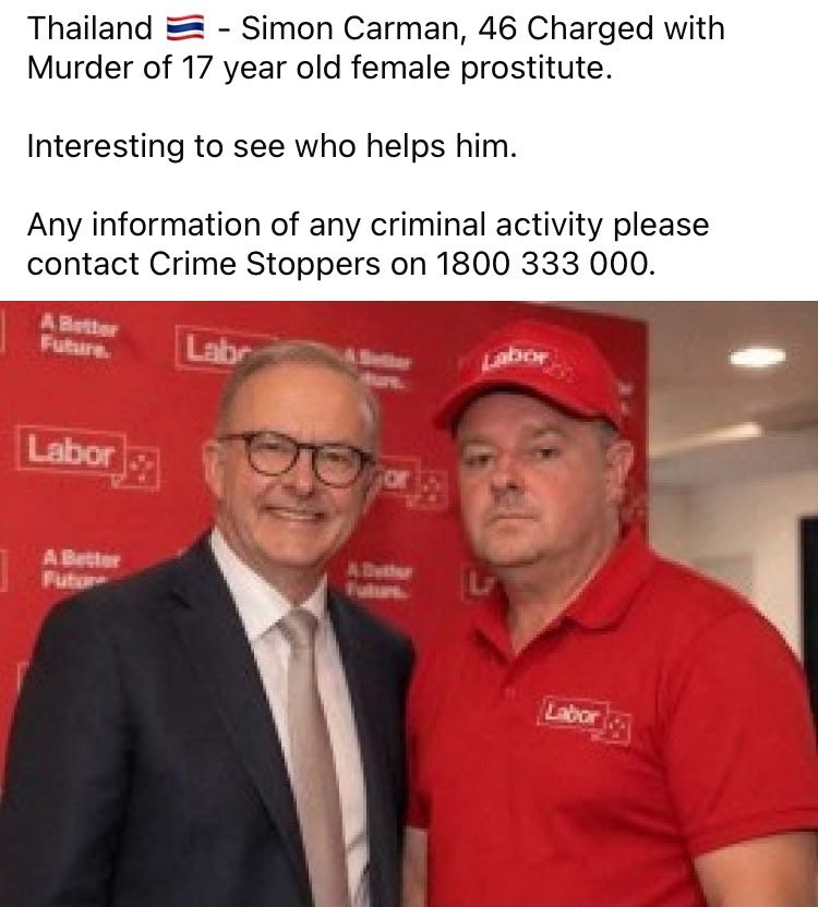Donpat862152's tweet photo. @AlboMP https://t.co/jATmKrHzt3