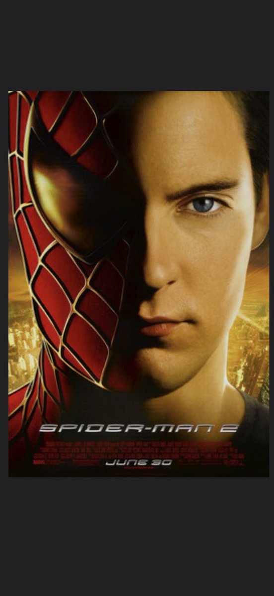 Andrew31488675's tweet photo. On this day, Spider-Man 2 was released in theaters on June 30th 2004. Happy official 22nd anniversary!🎊🎉🥳🎈🎆 https://t.co/ODMWyBGU4I