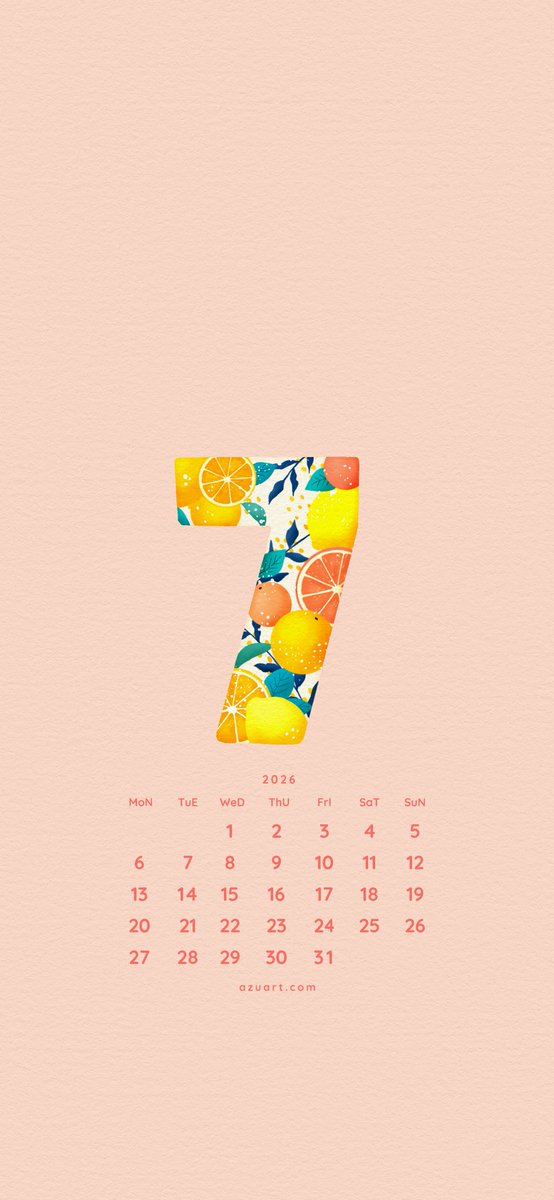 acch0415's tweet photo. 7月の待ち受け作りました🍋🍊✨
レモンやオレンジも好きですが、甘酸っぱいピンクグレープフルーツが好きです。

蒸し暑くなってきましたが、爽やかな朝涼を感じられますように☺︎

個人の範囲でご利用ください☺︎

#7月
#壁紙
#カレンダー
#配布カレンダー https://t.co/npIzK98AWw
