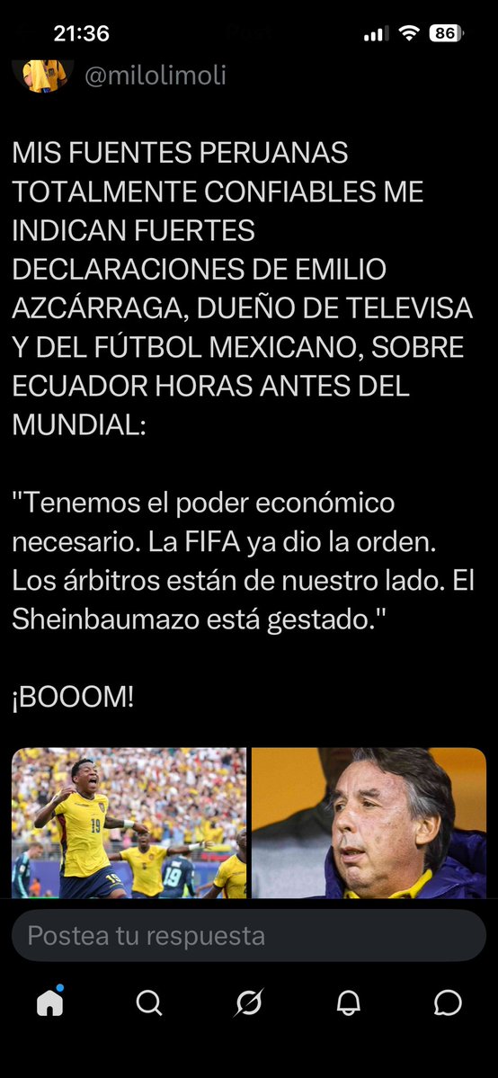 solemoran05's tweet photo. @UnaTalMaka_ @LaTri Esto publicaron en la tarde… https://t.co/1823kUE035