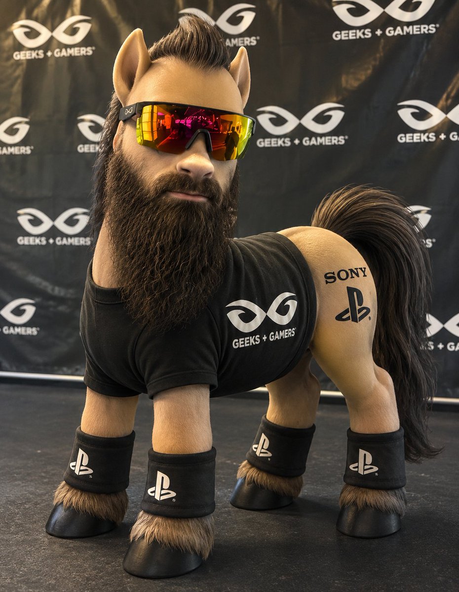 Tr33B3AR's tweet photo. Sony Pony Beardo G+G #199 https://t.co/xdbyMi6QFn