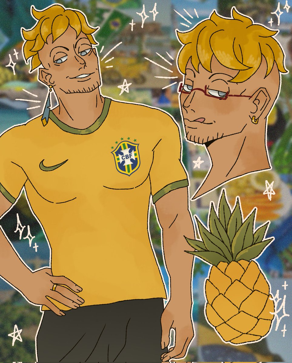 Luupus_dei's tweet photo. Marco é nosso 🍍🇧🇷 https://t.co/mqxkkrXeKy