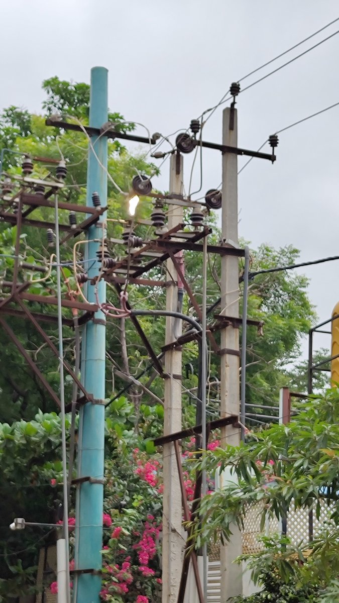 innmurthy's tweet photo. Fire Sparks at school Kidz Pathshala, Seegehalli, please react immediately. @NammaBESCOM 
#Bescom #childrensafety https://t.co/oboUmYBs2q