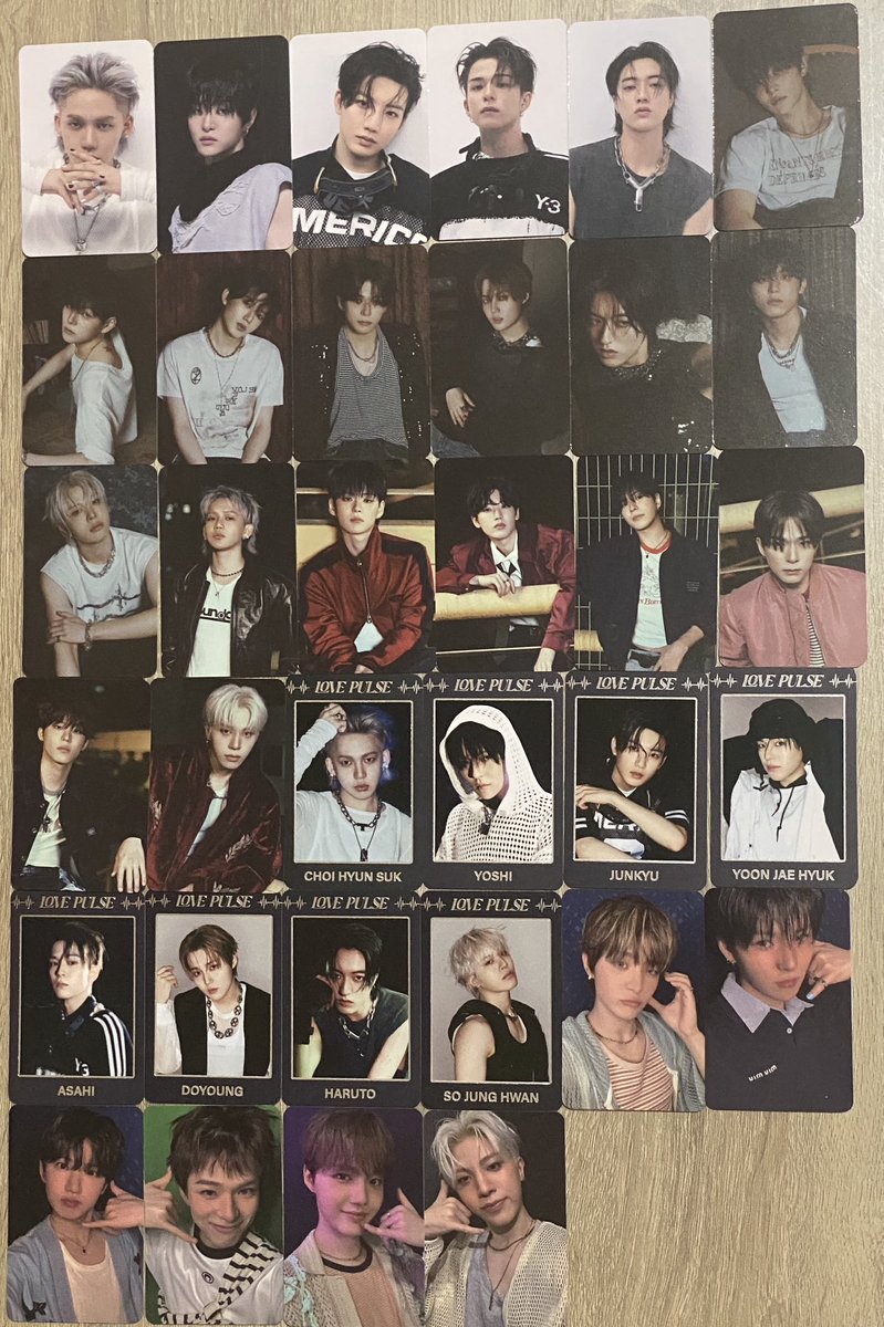 rakShisu's tweet photo. 🔥 แลก Trading card Love Pulse
เรา : ตามรูป(ซ้าย)
คุณ : ฮยอนซอกในกรอบ(รูปขวา)
หรือใครขายราคาไม่แรงทักได้นะคะ
#ตลาดนัดtreasure #ตลาดนัดเด็กสมบัติ #แลกการ์ดtreasure https://t.co/EZyPqE2WJD