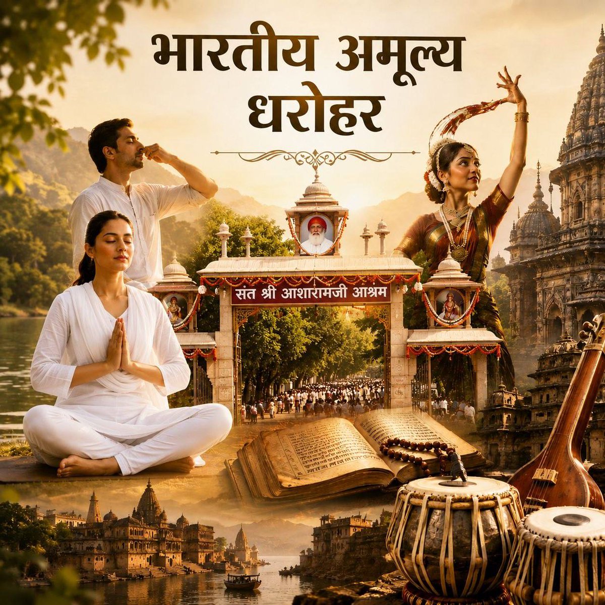 MeenaGarg13's tweet photo. @YssSpeaks True said, Guru Purnima at Asaram Bapu Ashram hosts lakhs. That tradition is Cultural Heritage. #SaveAshram https://t.co/LEr2QfNeoq