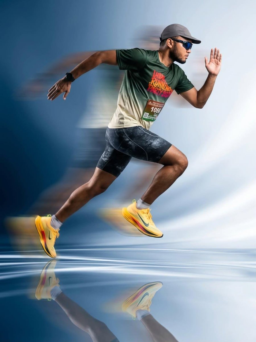 Dynamic Athletic Motion Blur