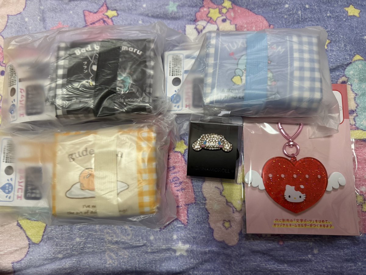 mini_usagi3's tweet photo. サンリオ　感謝祭パック
交換

出)
ポチャッコ/こぎみゅん/けろっぴ
シナモン/クロミ/キティ
ばつ丸/タキシードサム/ぐでたま

求)
ポムポムプリン/キキララ/マイメロディ

郵送交換でお願い出来る方、よろしくお願い致します🙇‍♀️ https://t.co/TwQNqbnPWD
