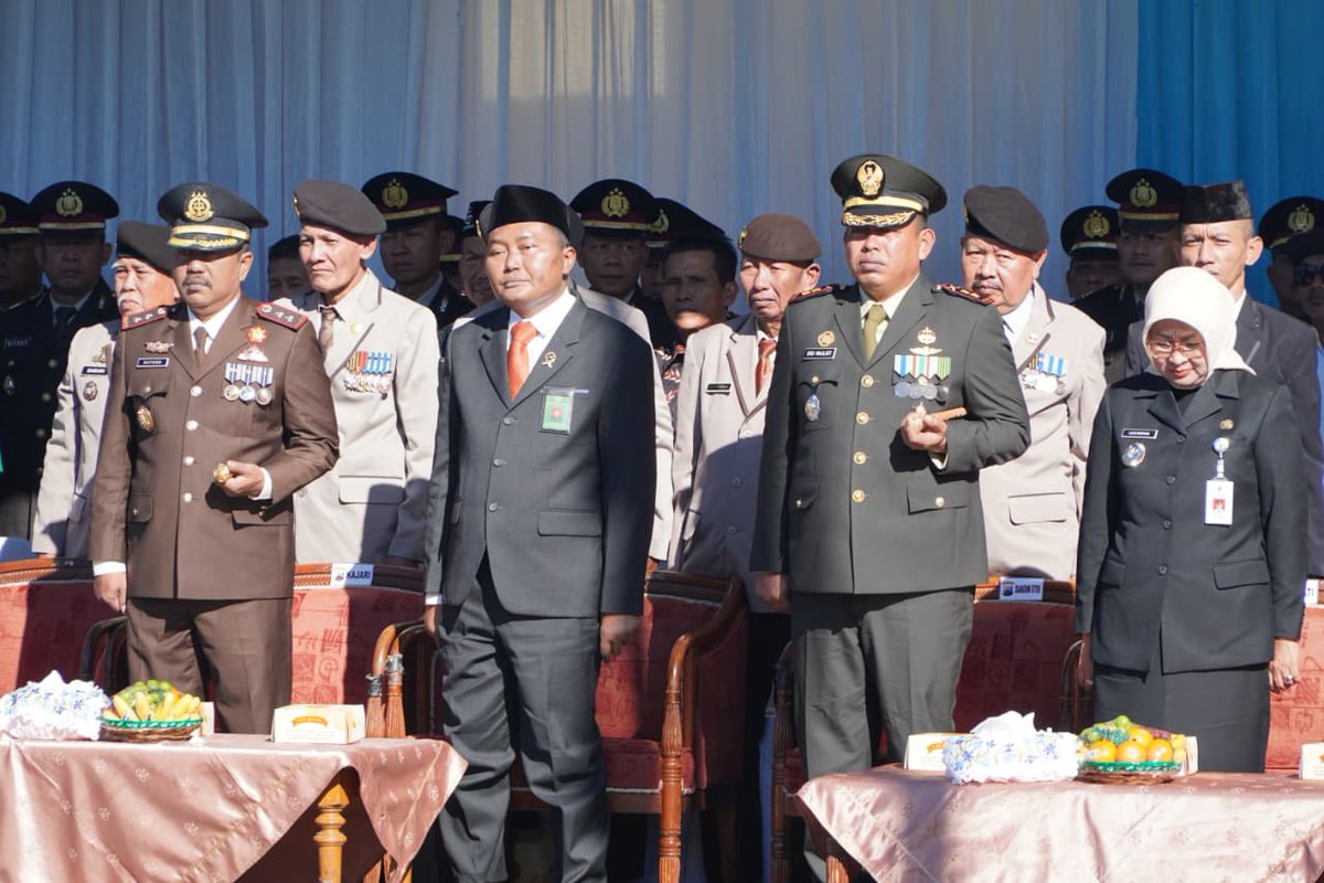 Kodim0709's tweet photo. @0709Kodim Dandim 0709/Kebumen Hadiri Upacara HUT Bhayangkara Ke-80, Perkuat Sinergi TNI-Polri Demi Pengabdian untuk Masyarakat https://t.co/5ViIDggGHV