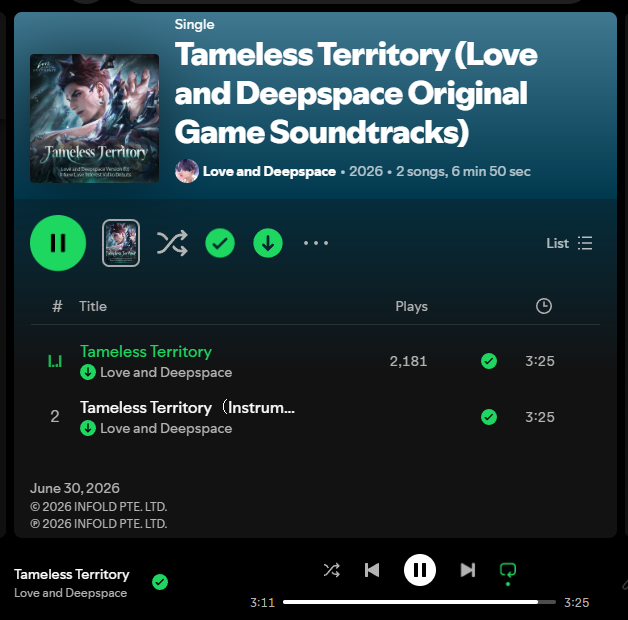 aranyaphoenix's tweet photo. Currently engaging in musical protest on Spotify. Even if I have it at absolute minimum volume (but not muted, just inaudibly low), I'm playing #Valko's music on infinite repeat. NO OTHER LOVE AND DEEPSPACE TRACKS, JUST THESE. And I unfollowed them on Spotify, too. #BringValkoBack #GiveUsValko #LADSValkoCanceled
