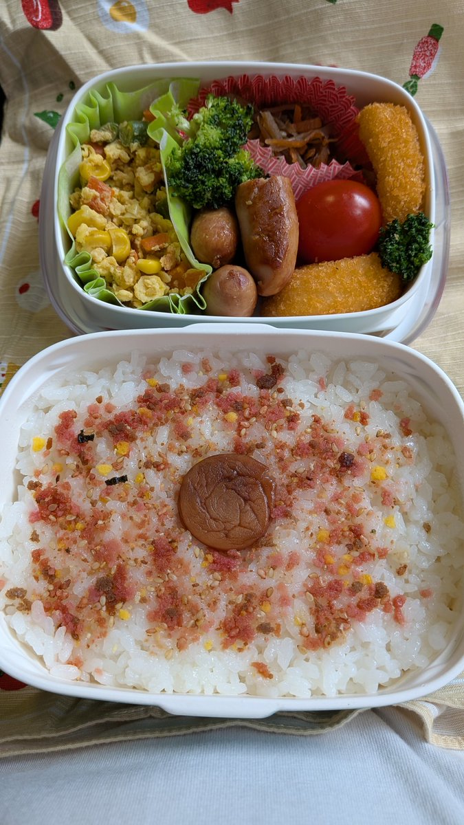 megane558's tweet photo. 弁当40回目！ https://t.co/7twbDh7bkY