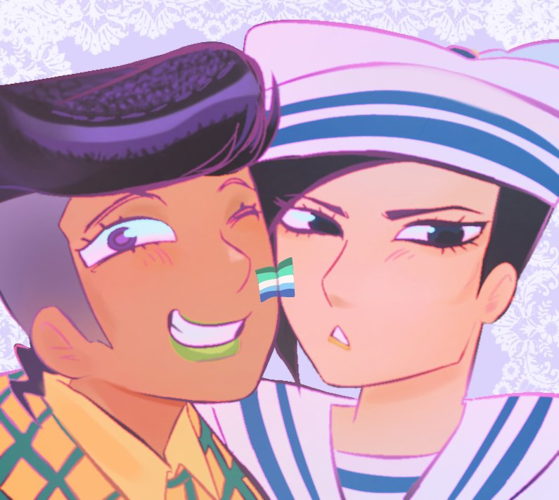 Pansit0_'s tweet photo. Jojolion fanarts before pride ends ^°^ https://t.co/zr18VimAcY