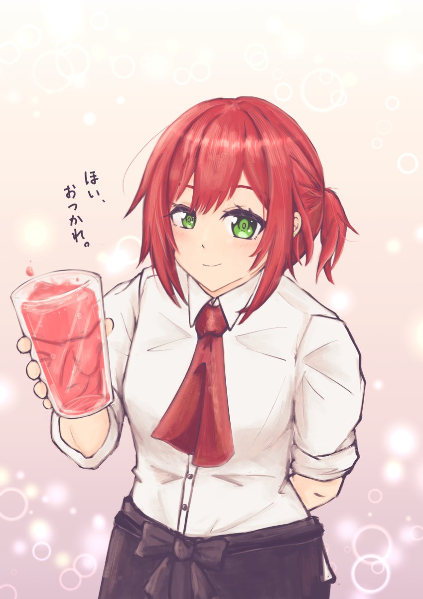 yugure_enaga's tweet photo. 水分補給大切〜🥤
なお私は作業没頭して飲食を後回しにする悪癖がなかなか治らねーです(後回しというか忘れちゃう…)
#いしかりの絵 https://t.co/S79dpzYSyG