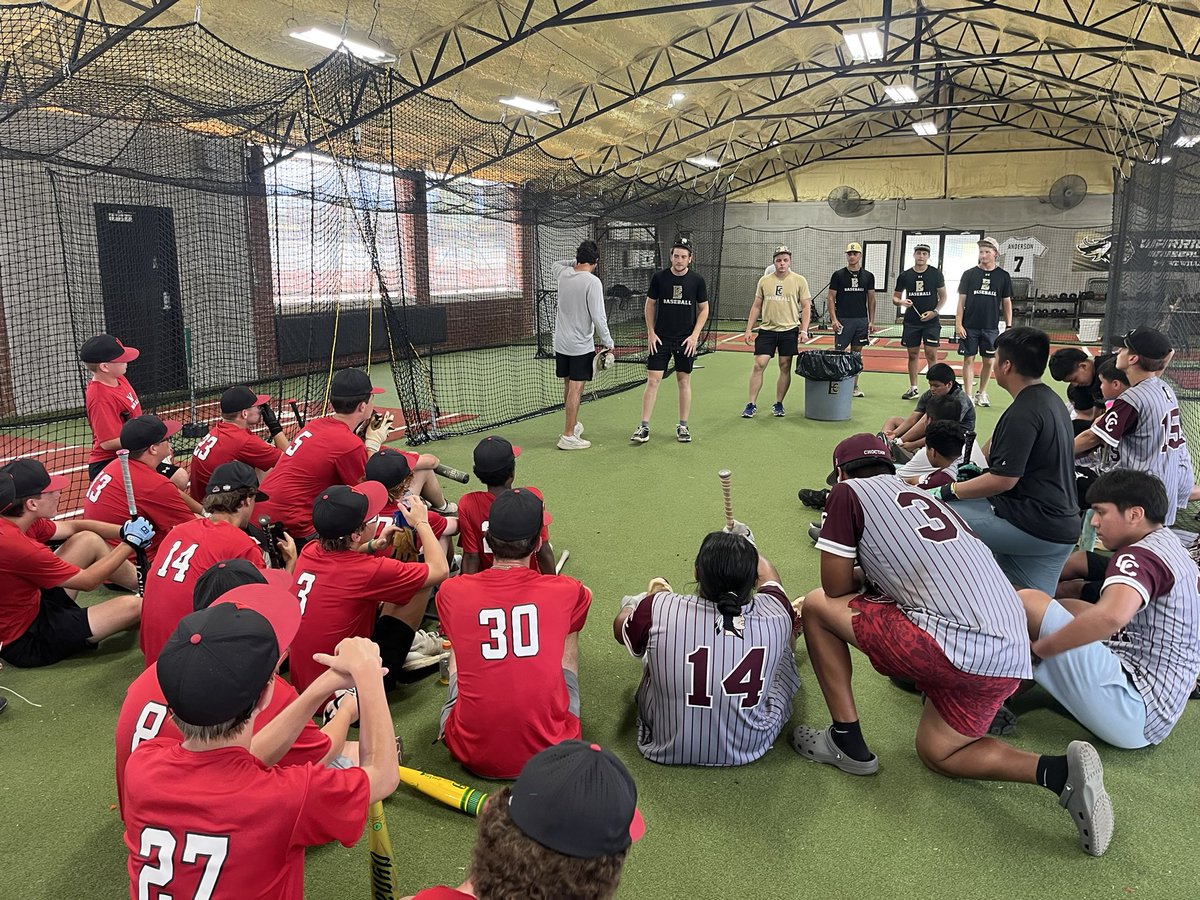WheelerBasebal1's tweet photo. Another great day at Team Camp!! https://t.co/r5nn6AotZn