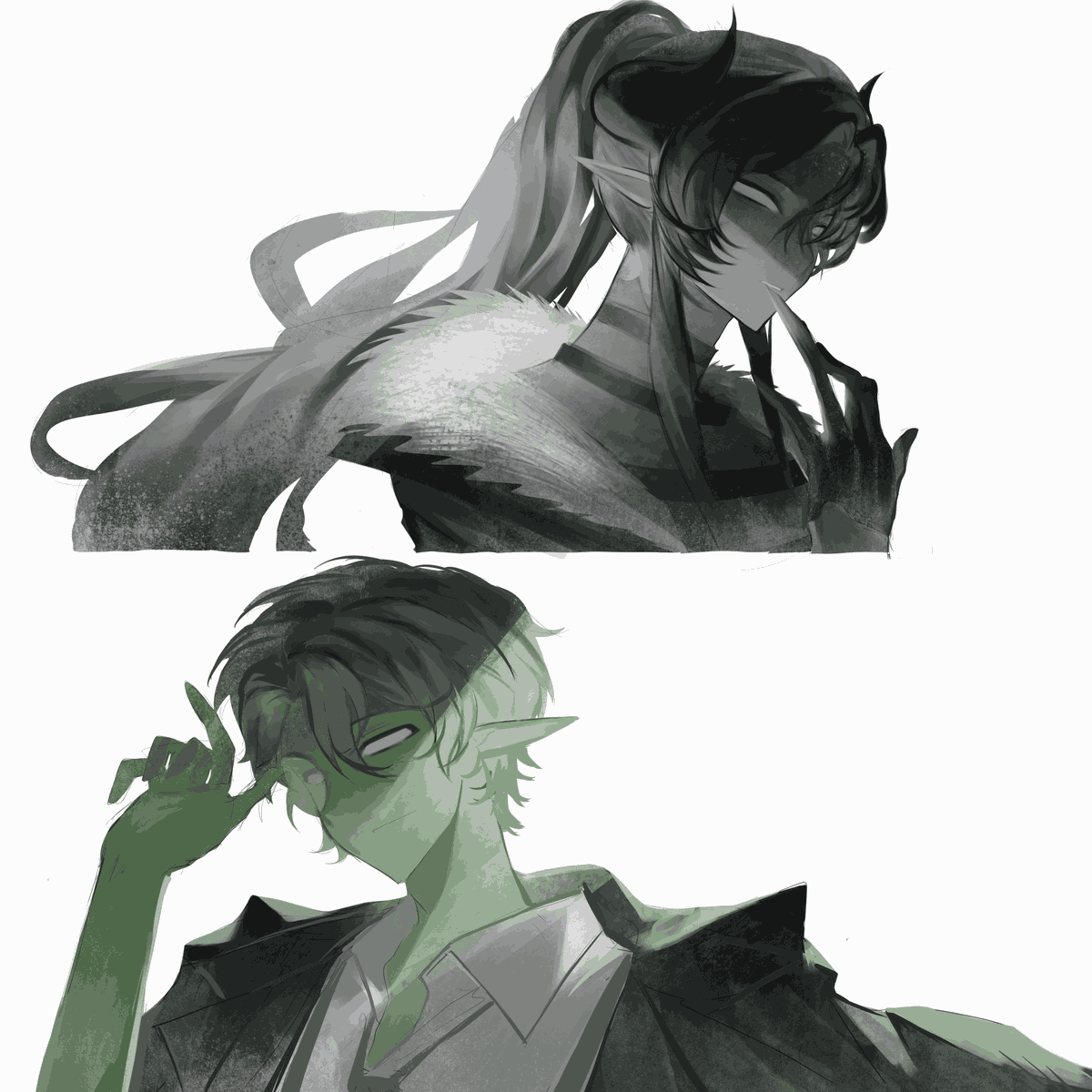n0thin9ness_'s tweet photo. #entropyduo #wyll_fanart #mugm https://t.co/wbFdB44NrL