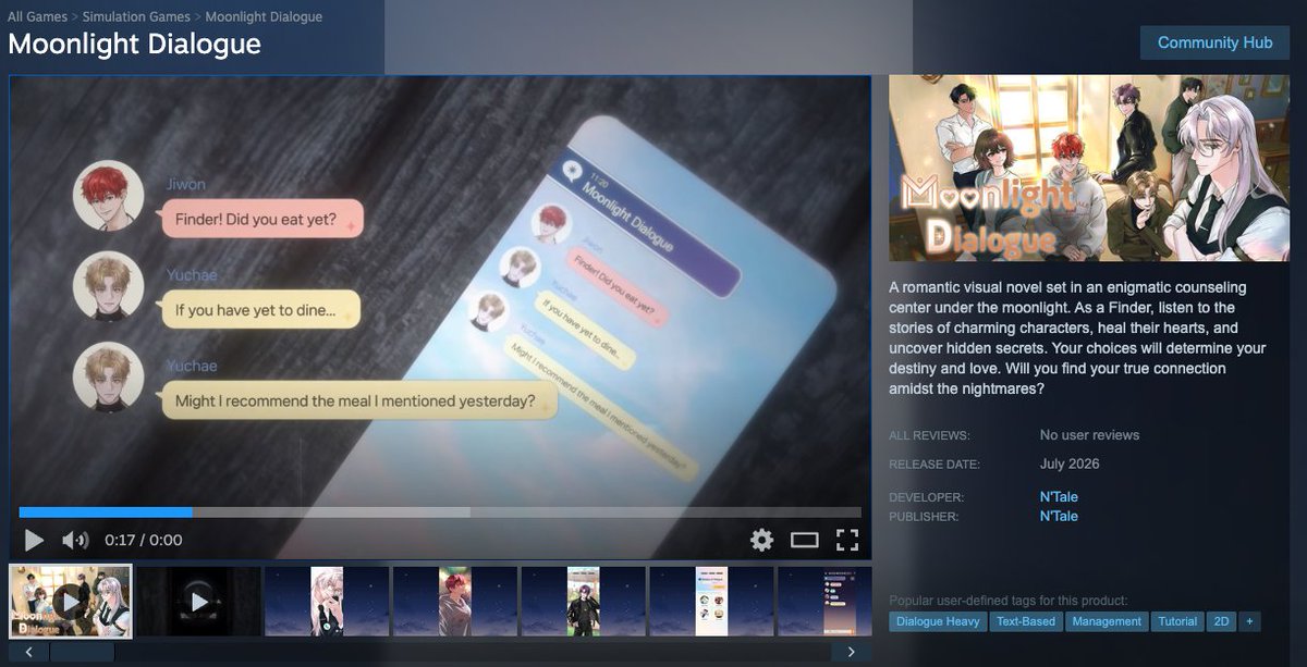 ntaleteam_'s tweet photo. 🎮 Steam Version Q&A!

Q1. How much will it cost?
The Steam version is priced at $24! This is roughly equivalent to the combined price of the Season 1 & 2 Full Pass and the Call Pass from the mobile version. For future seasons, we will ensure that prices are set to be identical or as close as possible to the mobile version, so there are no price discrepancies between the platforms.

Q2. How do in-game purchases work on Steam?
The Steam version is a one-time purchase package that already includes the Full Pass and Call Pass. Because of this, all restrictions are removed from the start, and everything that would normally require Stellar Gems is already unlocked for you to enjoy right away! The only exception is the Hint feature. If you need Stellar Gems to purchase hints, you can buy them in the in-game shop using your Steam Wallet.

Q3. How will purchases for Seasons 3 and 4 work?
On Steam, Seasons 3 and 4 will be released as DLCs. (For the mobile version, they will be added automatically via in-app updates as usual.) We plan to match the pricing for these new season DLCs exactly with the mobile version to maintain fairness across platforms.

Q4. Why are you releasing a Steam version?
Because we received so many wonderful requests from players who wanted to play our game comfortably on PC! We are doing our best in various ways to make sure as many people as possible can experience the story of MD in the environment they prefer. 😊

Q5. Is the game optimized for PC?
"Chatting" and "Calling" are incredibly important narrative elements in our game. To fully preserve the immersive, lifelike experience of communicating through a smartphone, the Steam version is optimized in the exact same portrait (vertical) layout as the mobile version!

Q6. When will it be released?
It will be released on July 17th (KST)!