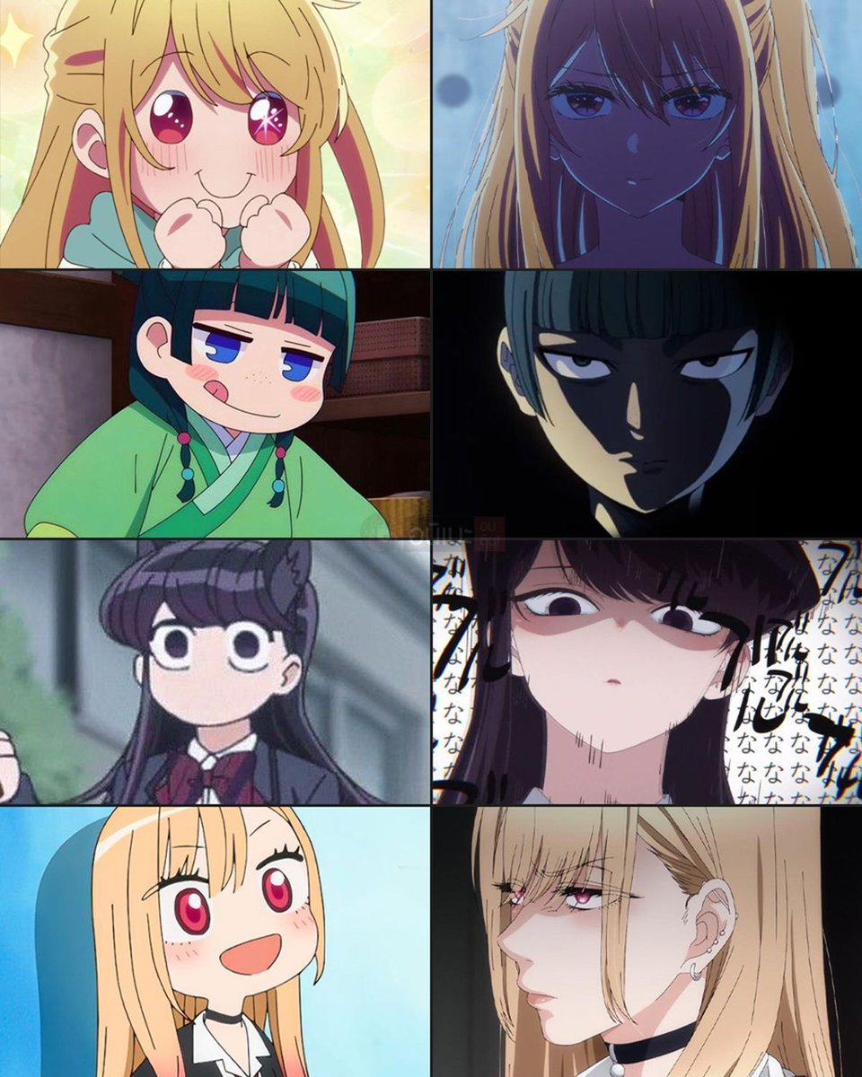 anime_shots's tweet photo. CHIBI                     SCARY https://t.co/V7HZ7TUsh6