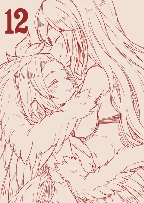 魔物図鑑 ⑫ハーピーツインズ #もんむす・くえすと