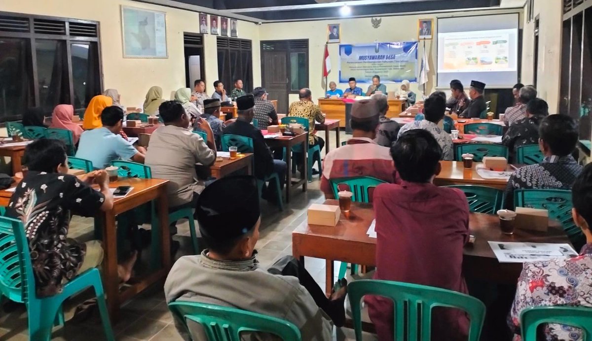 Kodim0709's tweet photo. @0709Kodim Merancang Masa Depan Desa, Babinsa Bendungan Kawal Musyawarah RKPDes 2027 Demi Pembangunan yang Tepat Sasaran https://t.co/9x5uRziKvi