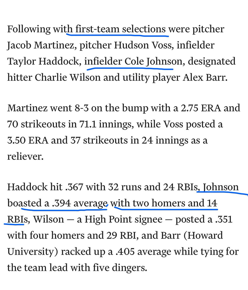 Cole_Johnson85's tweet photo. Thankful to be named 1st All District Infielder in Jesuit’s District 7-6A this season. Grateful for these coaches and my teammates! @jcpbaseball @WowFactorScout1 @WowFactor_DFW @BodzinPitching 

@DMagazine https://t.co/uHLZ9umDWq https://t.co/SewfsRKx2B