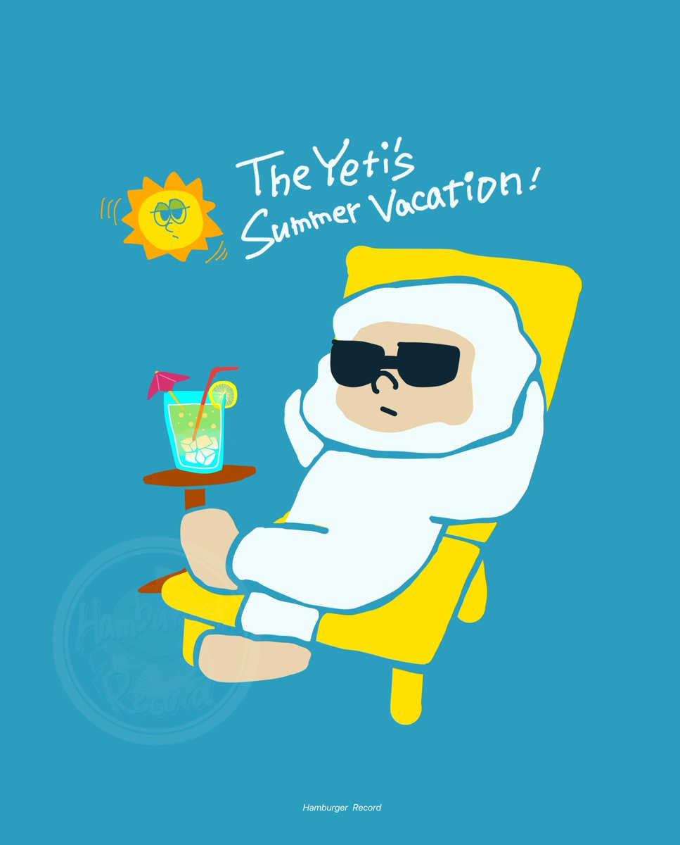 32k1_hr's tweet photo. Summer Time🌞
YETI🕶️🫈❄️

#イラスト
#art
#illustrator
#絵柄が好みの人にフォローされたい
#yeti https://t.co/woM4x5E6DB