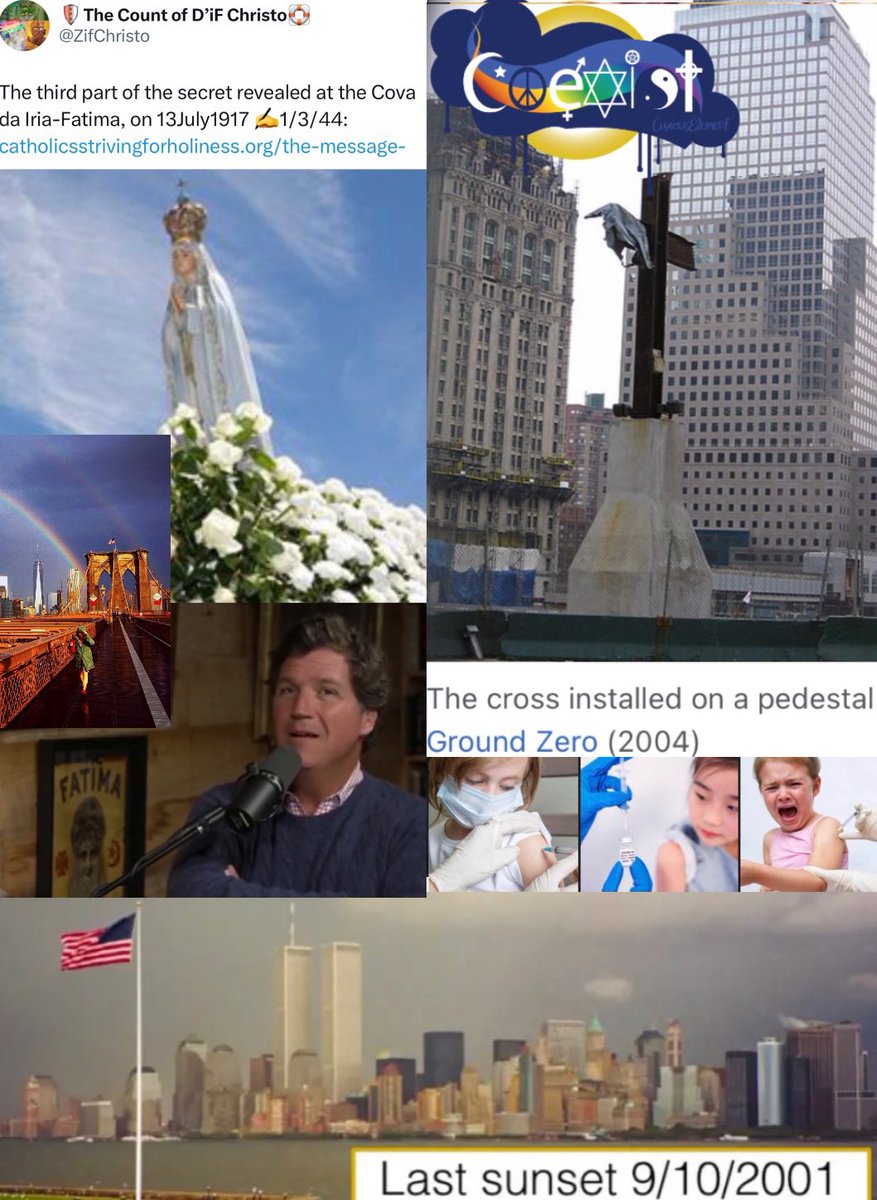 ZifChristo's tweet photo. @TRKShady @charliekirk11 FATIMA 9/11 CROSS
PENTAGON PROMIS 
Q55 Q644 N644AA
Q757 N757AF AUMF
KH-55 CHRONICLES DOGE
JEFFREY EPSTEIN TREASON
PALANTIR IGOR pAYPAL 💸
ZELENSKY KOLOMOISKY 🧺
MY FELLOW AMERICANS 📒
WAS WORLD TRADE CENTER
WTC SINKING?
DETERMINES
JOHN 8:32
THE CALM
🙏❤️‍🩹🙏
CHOOSE
L’iF-:E <3
🤷‍♂️
🛡️ https://t.co/GYgyNp4o6s