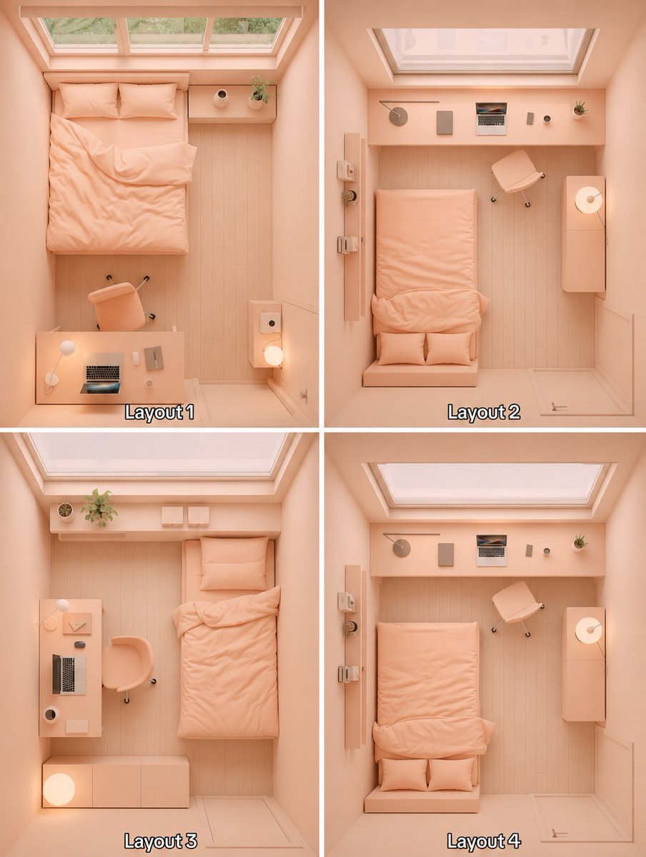 ArpitaSharmaaa's tweet photo. Psychological test🚨

Which room would you prefer? https://t.co/A7FTk49vxS