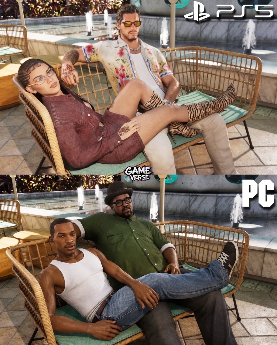 a_space_alien's tweet photo. @TheGameVerse Top:
Bottom: Bisexual Lighting W
#GTA6 #PlaysBestOnPS5 #BestBisexualLightingOnPS5 https://t.co/K0IlMuPtH4