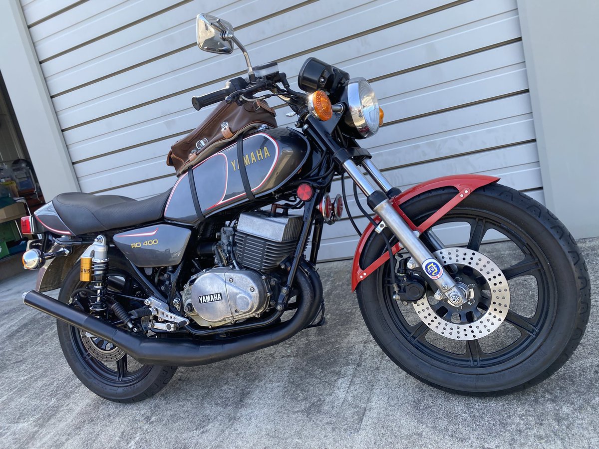 husky634's tweet photo. @YMUKofficial Happy Yamaha Day! 🙌🏍️
Here’s my 1979 Yamaha RD400F from Japan 🇯🇵
After countless hours of restoration, it’s finally back on the road. Every ride reminds me why I love Yamaha motorcycles.
Thank you, Yamaha, for creating machines that continue to inspire generations.
#YamahaDay https://t.co/aFYpoP7Gxh