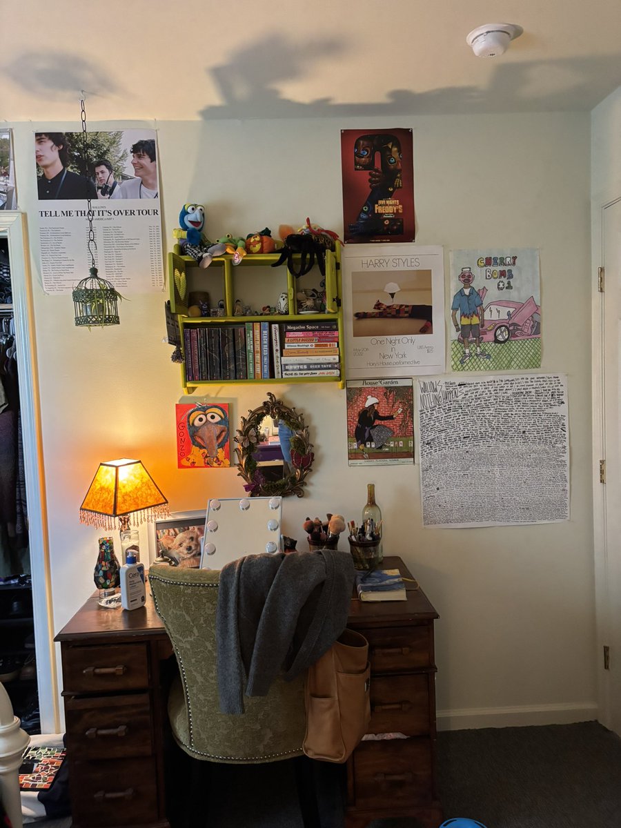 eat1ngdrywall's tweet photo. bedroom of a 25 year old woman https://t.co/K4DzYSELIb