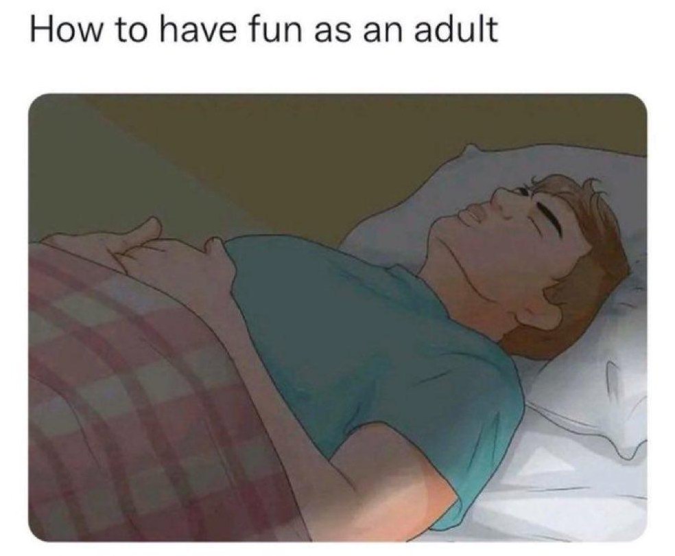 StevenD64522722's tweet photo. how to have fun as an adult https://t.co/wSXP1CltNi