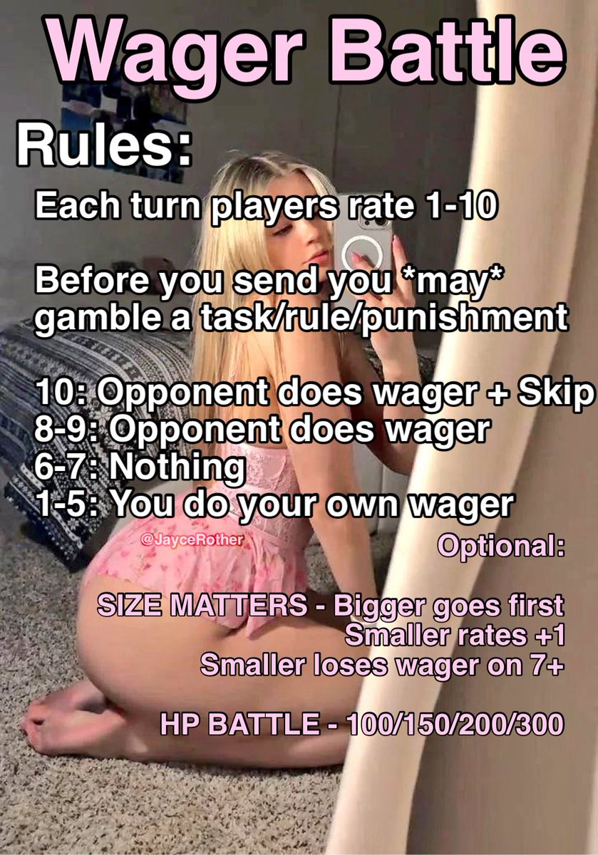 JayceRother's tweet photo. Let’s see if anyone will actually ambush

need real battlers not timewasters 🚫

pick some rules or RT… i’ll find you 😈

first come first serve 🔥

 #wankbattle #wankchat #goon https://t.co/fKwF5ng25V