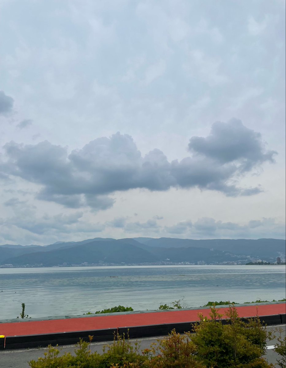 g_hatachan's tweet photo. 諏訪湖！！！

長野到着⛰️ https://t.co/byNXruiBJv