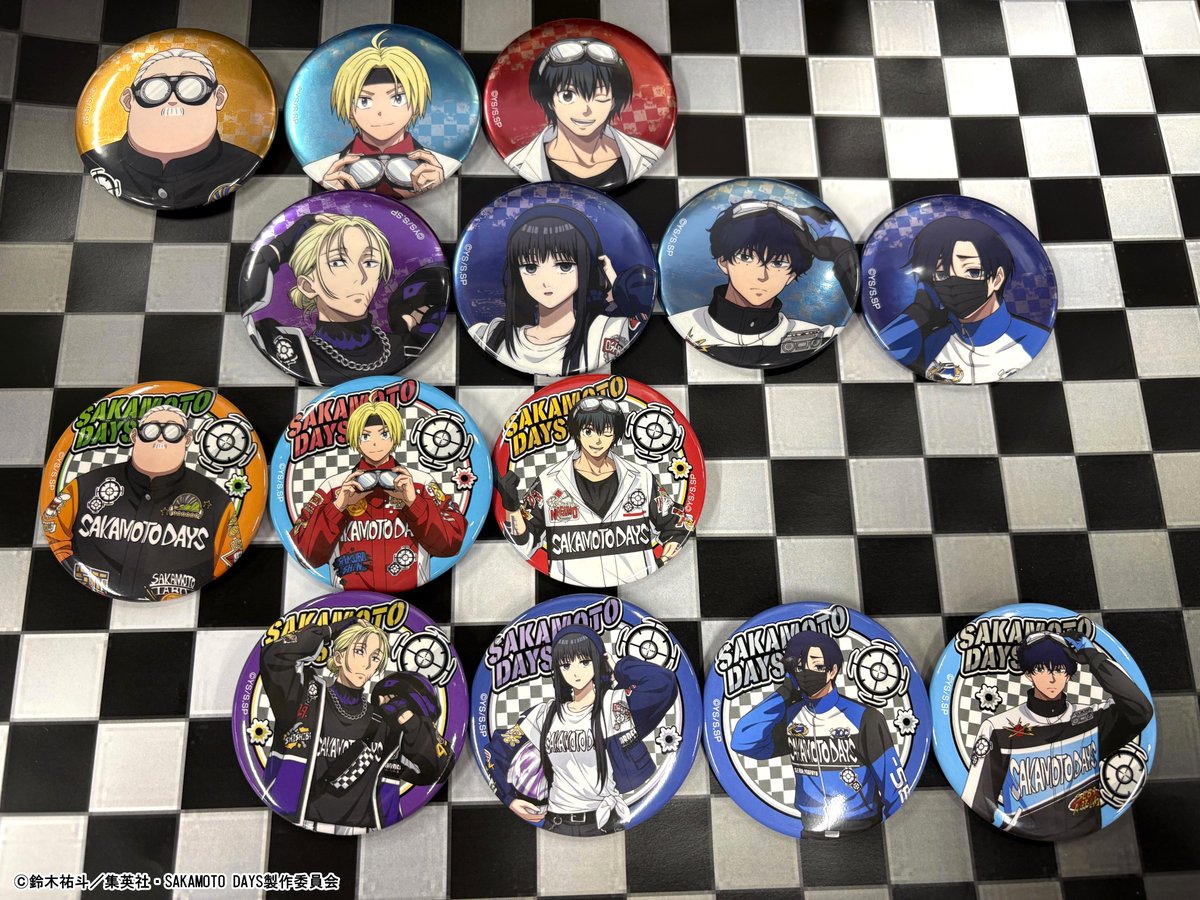 サカモトデイズ メディコス JF 2026 缶バッジ 楽 サカモトデイズ