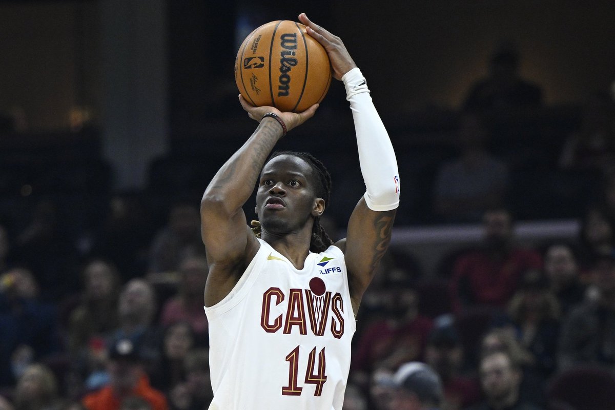 NetsKingdomAJ's tweet photo. Keon Ellis for the Kings and Cavs last season

6.7 points, 1.9 rebounds, 1.2 steals

44% FG
36% 3PT
73% FT

What do you think about the Nets signing Keon Ellis? https://t.co/P0ToeXbTdE