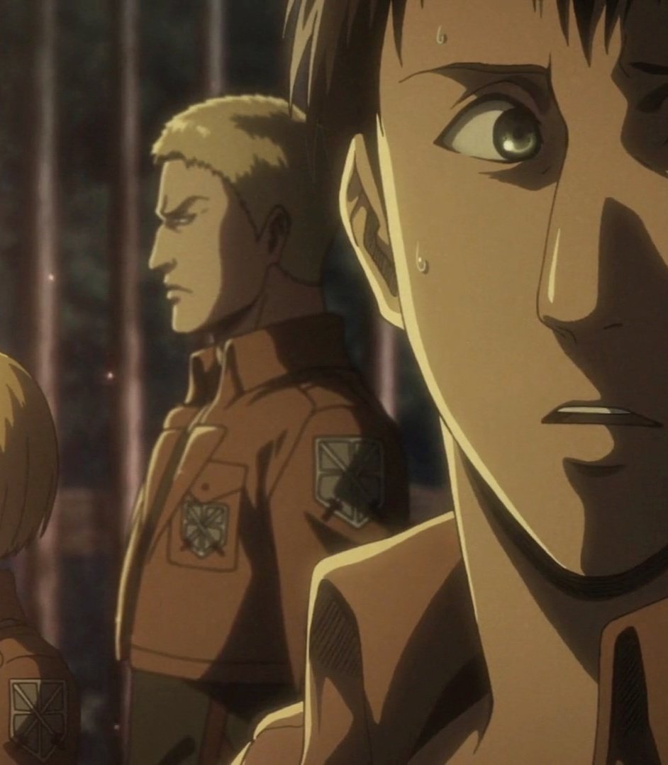 notthecolossal's tweet photo. Reiner: 😏😏😏 when this is all over... I'm marrying ✨️ Historia ✨️ for sure.. she's the most beautiful girl I've ever met ... the kindest ... sometimes it feels like she's a goddess .. my one ray of hope in th—

Me: I hope annies okay she hasnt talked to us in weeks

Reiner: https://t.co/i7zmrzcqIZ