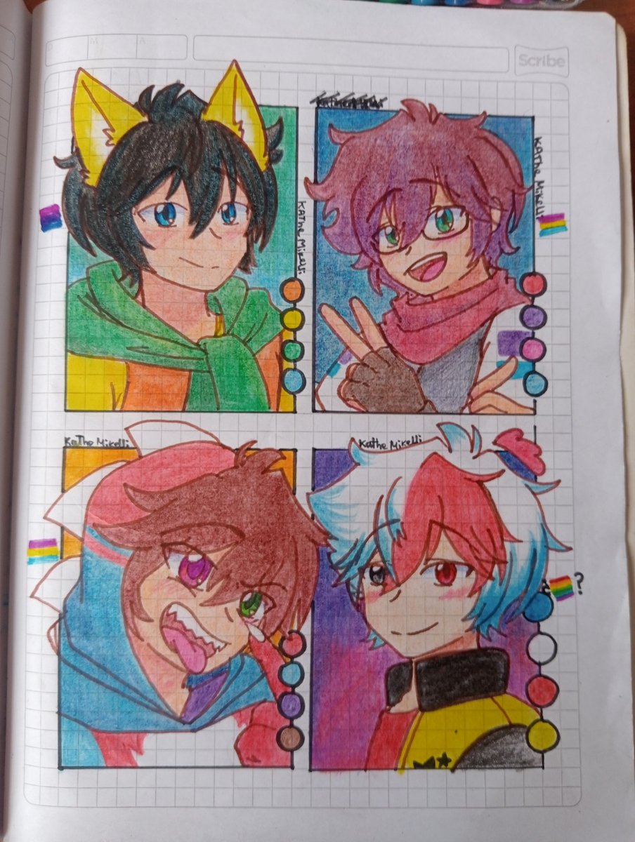 DibujosKathe's tweet photo. Equipo: United Crew Bond!! ✨
La nueva generación de los CoMPaS !!!
✌🏻💕__ Espero que les guste el dibujo 🥰🫂🎨 y prepárense para una una Nueva historia de aventura!! 😍❤️🔥
#fanart #mikellino #mayictor #Spator #Riumba #Compas https://t.co/FMy1Of43hh